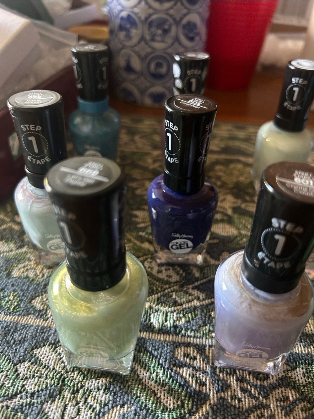 Step 1 Nail Polish - Assorted Pastel & Blue Shades - Picture 2 of 3
